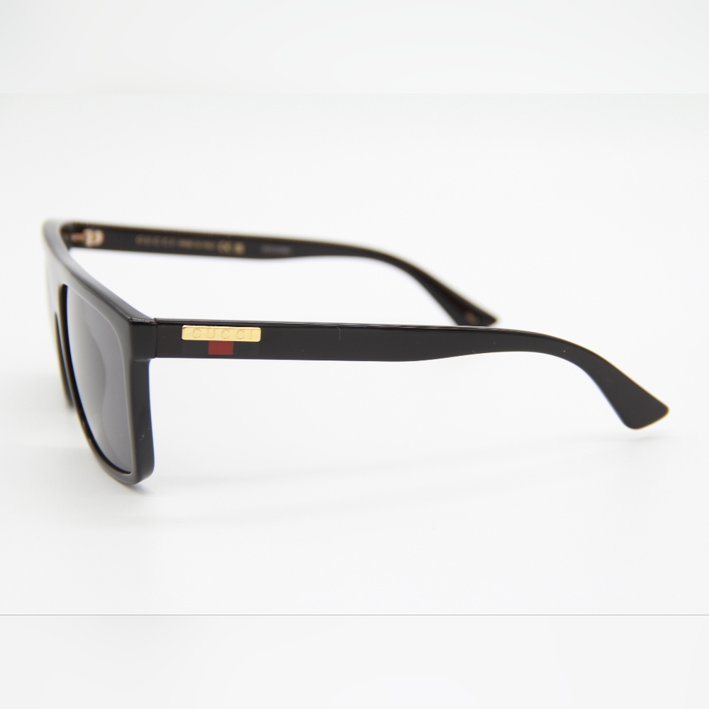 NEW GUCCI SUNGLASSES GG0748S 001 BLACK MEN GUCCI EYEWEAR - Picture 6 of 13